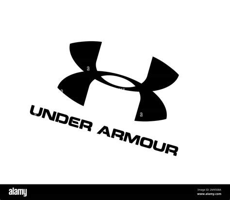 Under Armour, Rotated Logo, White Background B Stock Photo - Alamy
