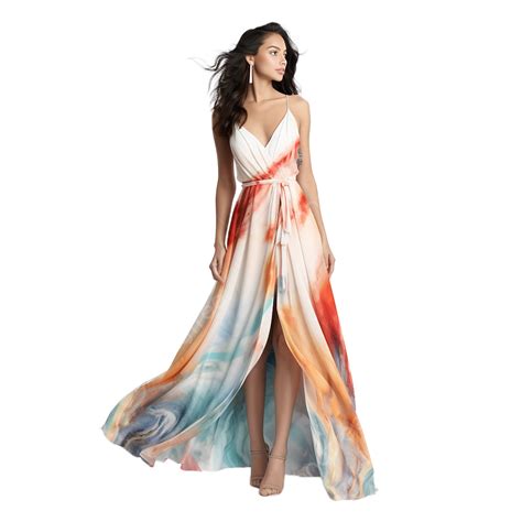 Full Body Beautiful Maxi Dress Transparent Background, Beautiful, Dress, Transparent PNG ...