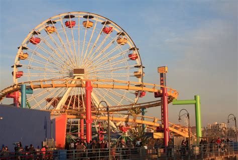 Pacific Park on Santa Monica Pier, Santa Monica, CA - California Beaches