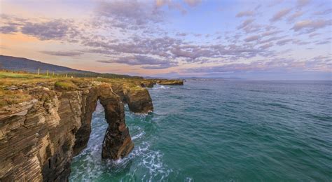 Las mareas en la playa de Las Catedrales — Las Catedrales