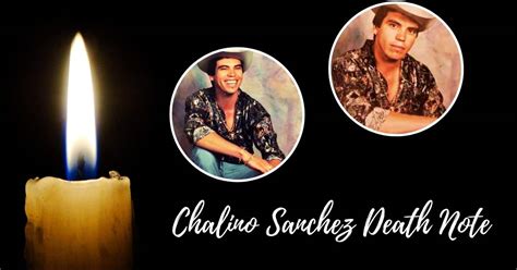 Chalino Sanchez Death Note: How Did the Mexican Singer Die?