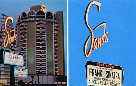 Sands Hotel Las Vegas, Alan King, Florence Henderson, Della Reese, Old Vegas, Rat Pack, Rud ...