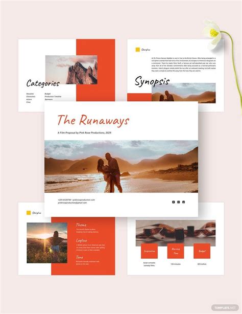 Film Pitch Deck Template in Google Slides, PowerPoint, Keynotes - Download | Template.net