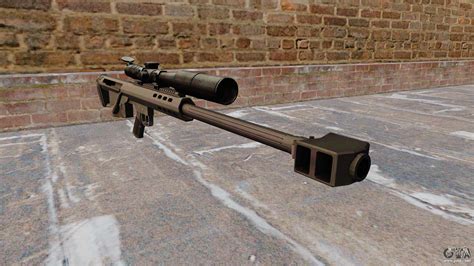 Barrett M95 sniper rifle for GTA 4