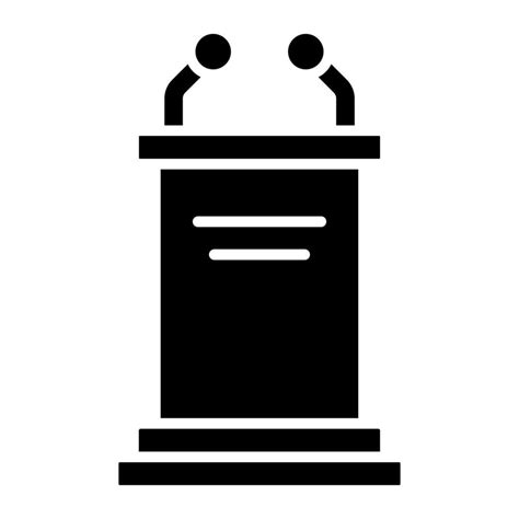 Pulpit Icon Style 21210259 Vector Art at Vecteezy