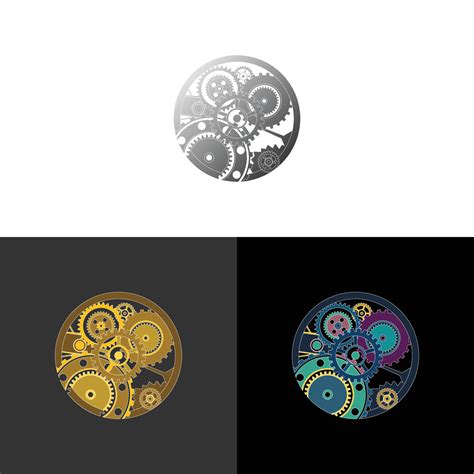 Clock design idea for logo, icon or symbol. Good for fantasy theme ...