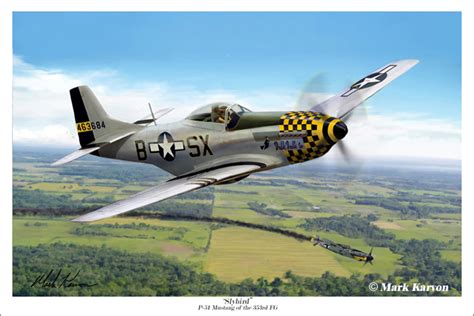 P 51 Mustang Painting at PaintingValley.com | Explore collection of P 51 Mustang Painting