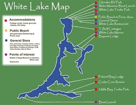 Maps - Discover Incredible White Lake Ontario Canada