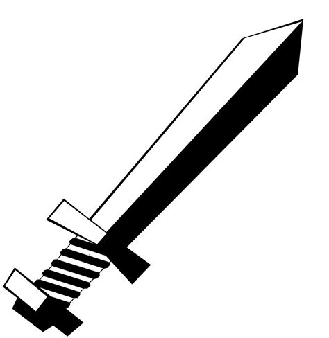 Sword Clipart Black And White | Free download on ClipArtMag