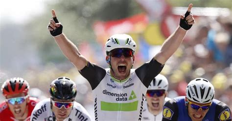 Mark Cavendish wins opening Tour de France stage to take yellow jersey for first time ever ...