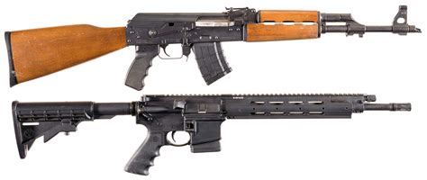 Two Semi-Automatic Rifles -A) Zastava M70 Rifle