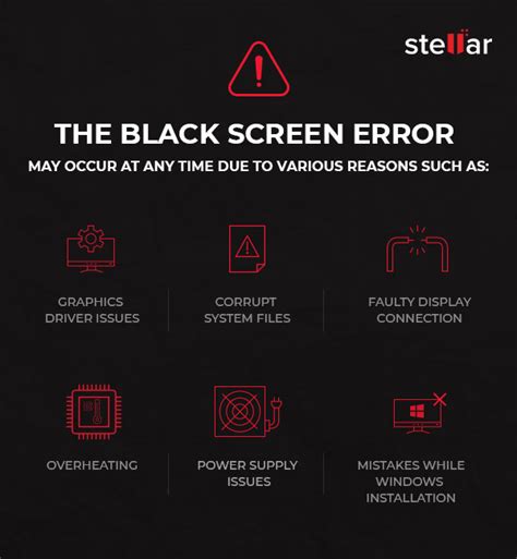 How to Fix Black Screen Errors in Windows Without Data Loss