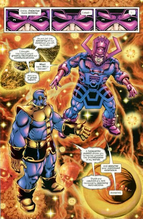 Galactus vs thanos | •Cómics• Amino