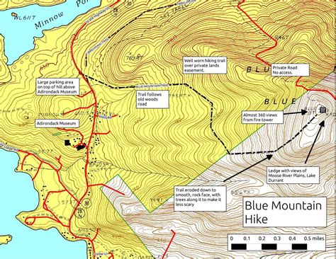 Blue Mountain Hike | The DEC data for the Blue Mountain trai… | Flickr