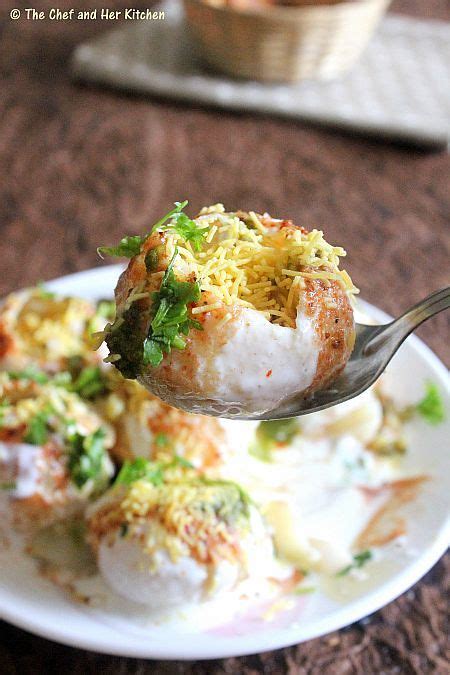 THE CHEF and HER KITCHEN: DAHI PURI | CHAAT RECIPES | Indian food ...