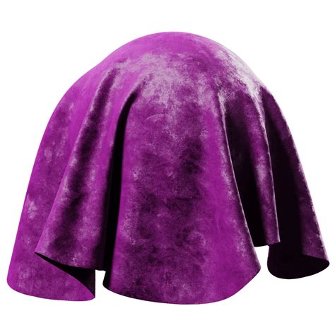 Crushed Velvet Texture, Purple - Poliigon