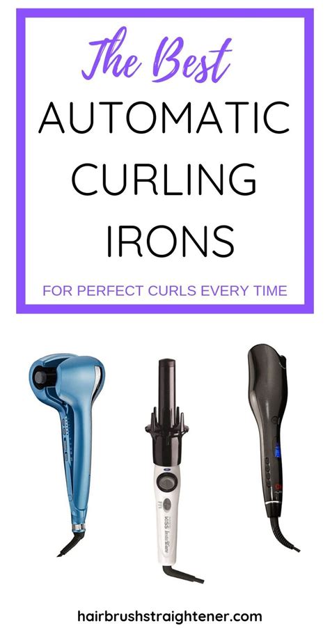 Automatic curling irons give you a perfect even curl every time. Put ...