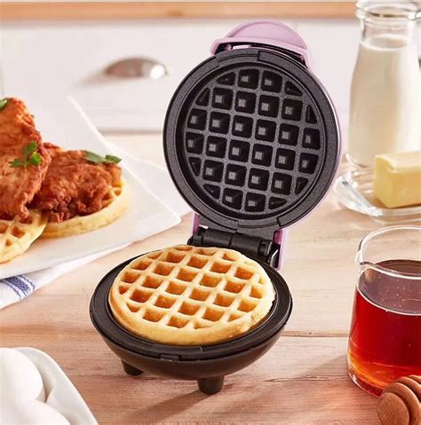 Mini electric Waffles Maker Bubble Egg Cake Oven Breakfast Waffle ...