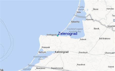 Zelenograd Tide Station Location Guide