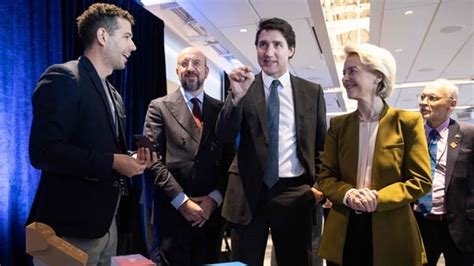 Canada, EU agree to new partnerships as Trudeau welcomes European ...