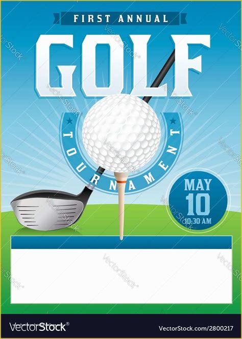 Golf Outing Invitation Template