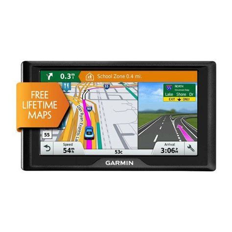 Garmin Drive 60LM Auto GPS with Lifetime Continental US Maps & 6 ...