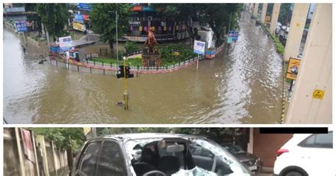 Nagpur Flood: नागपुर में मूसलाधार बारिश ने बरपाया कहर, मकान से लेकर सड़क तक सब लबालब, कई वाहन ...