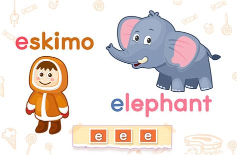 Letter E Games for Preschool Online