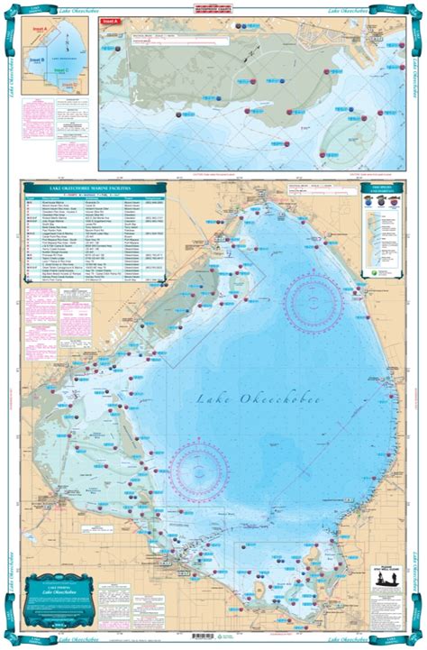 Lake Okeechobee Fishing Map - Living Room Design 2020