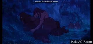 Tarzan Kerchak's Death on Make a GIF