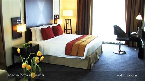 Rooms & Suites @ Media Rotana Hotel in Dubai, United Arab Emirates ...