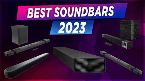 Best Soundbar 2023 🔥 Our TOP Picks! 🔥 Best Sound Bar in 2023 - YouTube