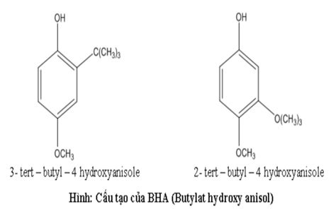 Butylated hydroxy anisol - chất chống oxy hóa trong thực phẩm