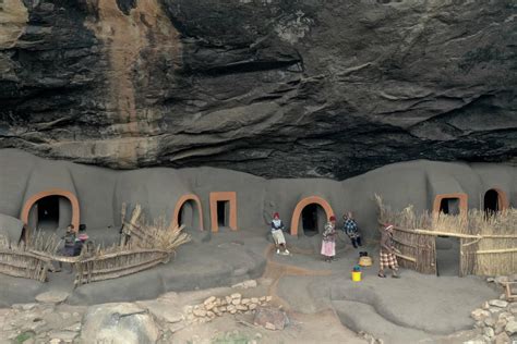 The Kome Caves in the district of Berea, Lesotho - in pictures