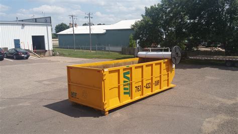 ROLL OFF CONTAINER COVERS BY TB INDUSTRIES, INC. – Easy to Use – Lightweight – Durable – Affordable