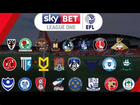 EFL League One Teams 2019-20 - YouTube