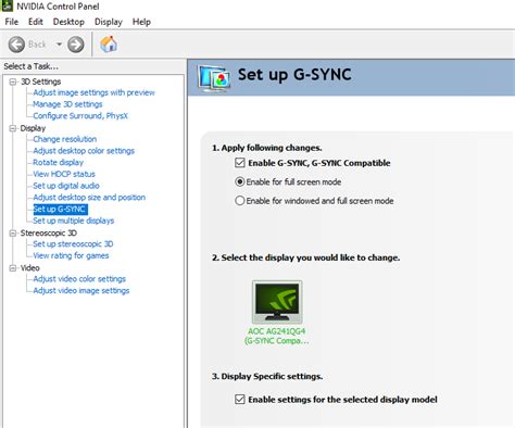 I own an Adaptive-Sync monitor that is not on your G-SYNC Compatible ...