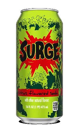 SURGE CITRUS SODA