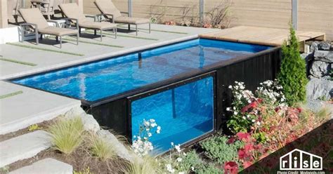 Stay Cool with a Shipping Container Pool