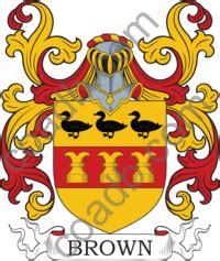 Brown Family Crest, Coat of Arms and Name History