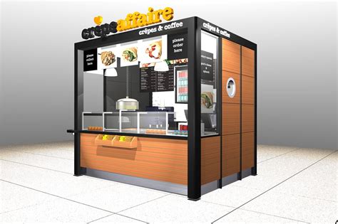 Kiosk Design, Booth Design, Food Kiosk, Container Shop, Food Stands ...