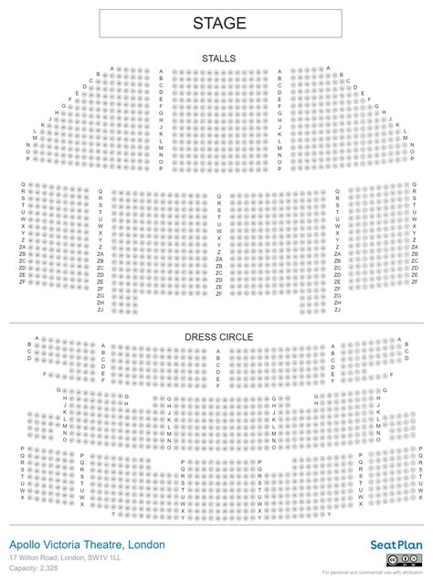 Apollo Victoria Theatre London | The Home of Wicked | SeatPlan