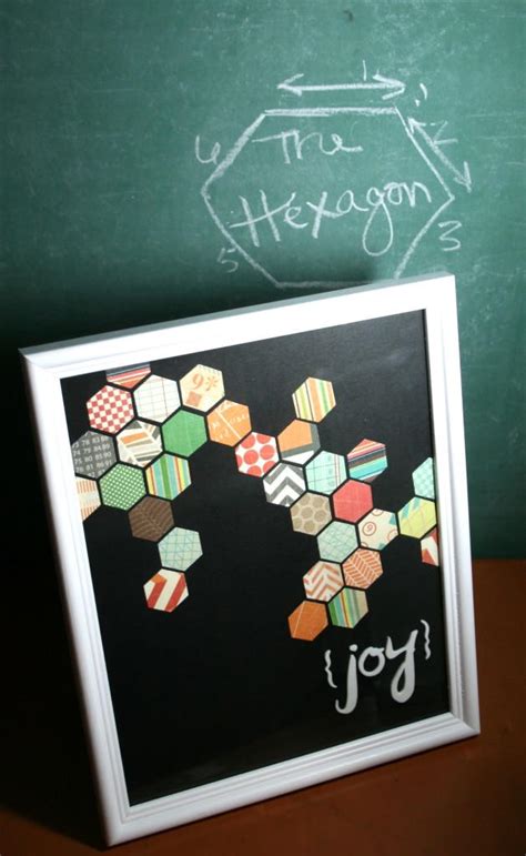 Simple and Elegant Hexagon Art Projects | FaveCrafts.com