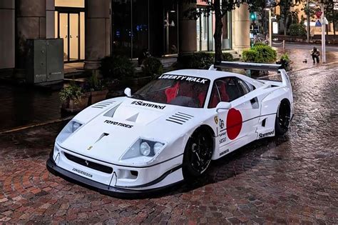 Widebody Liberty Walk LB-WORKS Ferrari F40 Officially Unveiled at Tokyo ...