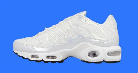 Nike Air Max Plus Premium “Triple White” Release Date | Nice Kicks