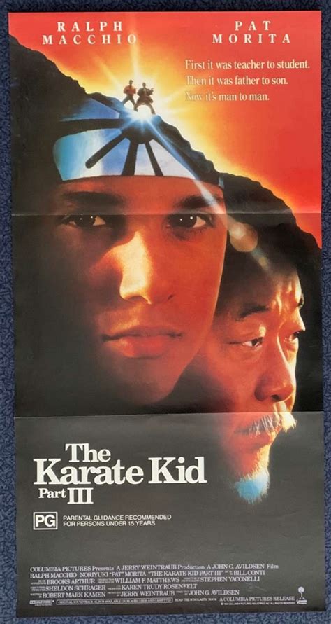 All About Movies - The Karate Kid Part 3 Poster Original Daybill 1989 ...