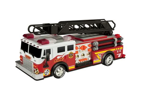 Toy State 14" Rush And Rescue Police And Fire - Hook And Ladder Fire ...