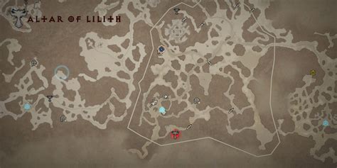 Diablo 4: All Altars of Lilith Locations in the Fractured Peaks