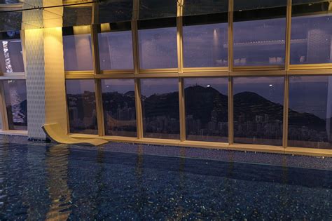 The Ritz-Carlton Hong Kong Pool and Gym Review - UponArriving