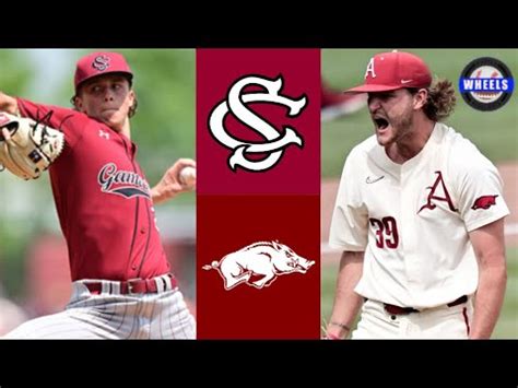 #6 South Carolina vs #3 Arkansas Highlights (Game 3) | 2023 College Baseball Highlights - Win ...